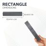 Y30BH Ceramic Magnet - 6 in. x 1 in. x 1 in. thick - 33.08lbs pull