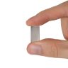 N42 Neodymium Rectangular Magnet - 13/16 in. x 3/8 in. x 1/16 in. thick - 4.63lbs Pull