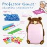 Professor Gauss Big Bear Educational Magnetic Chalkboard Kit