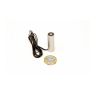 Electromagnet with 6-32 UNC Mounting Hole - 12V DC/1.4W - 1/2 in. dia x 1-9/16 in. thick - 3.97lbs Pull