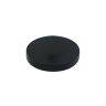 Black Rubber Coated POS Magnet Countersunk with M6 x 19/32 in. External Thread - 1-9/16 in. dia x 1/4 in. thick