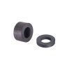 Y30BH Ceramic Ring Magnet - 1-1/4 in. O.D. x 11/16 in. I.D. x 3/16 in. thick - 2.21lbs Pull