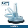 SCREWD 2-3/16 in. diameter Suction Cup Lifter - 11lbs Pull