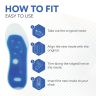 Magnetic Insoles size 3-8.5 - Gel (One Pair)