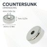 Neodymium Pot Magnets, Steel Discs & Screws Pack - 13/16 in. dia