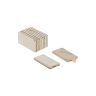 Adhesive N42 Neodymium Magnet - 13/16 in. x 3/8 in. x 1/16 in. thick - 4.41lbs Pull
