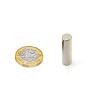 N42 Neodymium Rod Magnet - 5/16 in. dia x 1-3/16 in. thick - 5.95lbs Pull