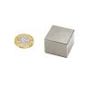 N42 Neodymium Rectangular Magnet - 1-9/16 in. x 1-9/16 in. x 1-3/16 in. thick - 164.94lbs Pull