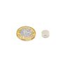 Samarium Cobalt High Tempreature Disc Magnet - 3/8 in. dia x 3/16 in. thick - 4.41lbs Pull