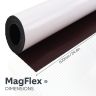 MagFlex® Flexible Magnetic Sheet - 24-3/8 in. Wide
