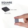 Y10 Ceramic Magnet - 3/4 in. x 3/4 in. x 3/16 in. - 0.94lbs Pull