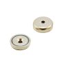 N42 Neodymium Countersunk Pot Magnet - 1-3/8 in. dia x 5/16 in. thick x 3/16 in. hole - 97.02lbs Pull