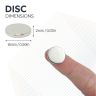 N35 Neodymium Disc Magnet - 19/32 in. dia x 1/16 in. thick - 3.96lbs Pull
