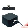 (Seconds) MagLight Magnetic 360° LED Wall Light With 3 Colour Temperature Touch & Remote Control (Quadrant) - Black