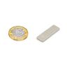 N35 Neodymium Rectangular Magnet - 1 in. x 5/16 in. x 1/16 in. thick - 4.63lbs Pull