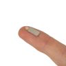 Self Adhesive N42 Neodymium Magnets - 3/8 in. x 3/16 in. x 1/32 in. thick - 1.32lbs Pull