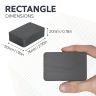 Y30BH Ceramic Rectangular Magnet - 3 in. x 1-7/8 in. x 13/16 in. thick - 11.03lbs Pull