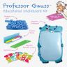 Professor Gauss Happy Hippo Educational Magnetic Chalkboard Kit