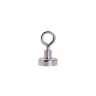 N42 Neodymium Clamping Magnet with M4 Eyebolt or Hook - 13/16 in. dia - 36.4lbs Pull