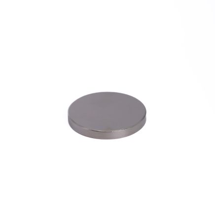 N42 Neodymium Disc Magnet - 1-9/16 in. dia x 3/16 in. thick - 34.4lbs Pull
