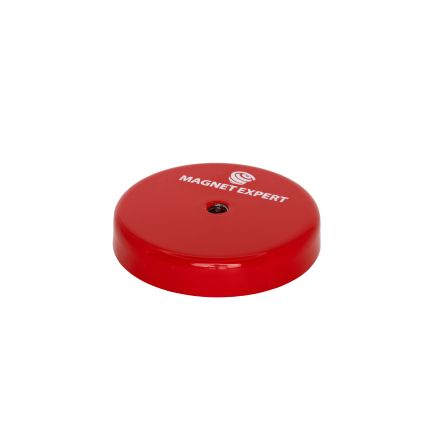 Ceramic Limpet Pot Magnet Countersunk with M6 threaded hole - 2-3/16 in. dia x 3/8 in. thick - 68.36lbs Pull