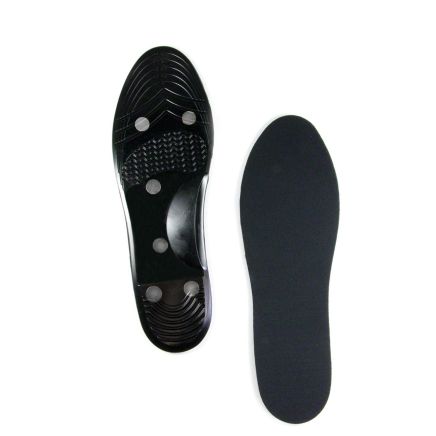 Magnetic Insoles size 3-8.5 - Rubber (One Pair)