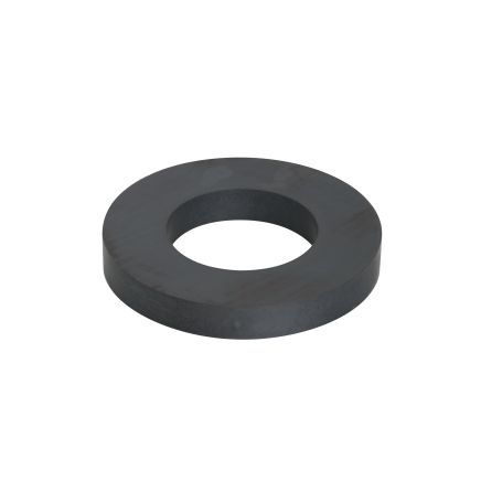 Y30BH Ceramic Ring Magnet - 2-27/32 in. O.D. x 1-17/32 in. I.D. x 3/8 in. thick - 12.13lbs Pull