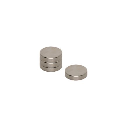 N42 Neodymium Disc Magnet - 13/16 in. dia x 3/16 in. - 16.09lbs Pull