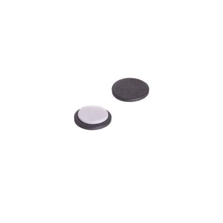Y10 Ceramic Disc Magnet with Self Adhesive Foam - 1 in. dia x 1/8 in. thick - 1.52lbs Pull