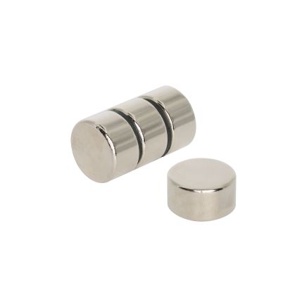 N42 Neodymium Disc Magnet - 19/32 in. dia x 5/16 in. thick - 15.21lbs Pull