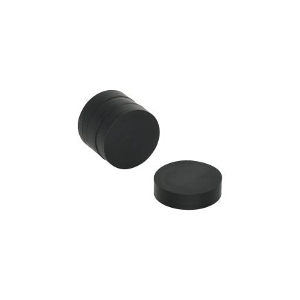 N42 Neodymium Rubber Coated Disc Magnet - 11/16 in. dia x 5/32 in. thick - 3.96lbs Pull