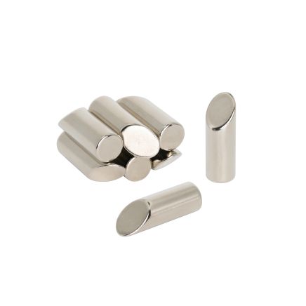 N42 Neodymium Mitre Magnet - 3/8 in. dia x 1-3/16 in. thick - 7.93lbs Pull