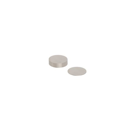 N42 Neodymium Disc Magnet - 13/16 in. dia x 1/32 in. thick - 1.05lbs Pull