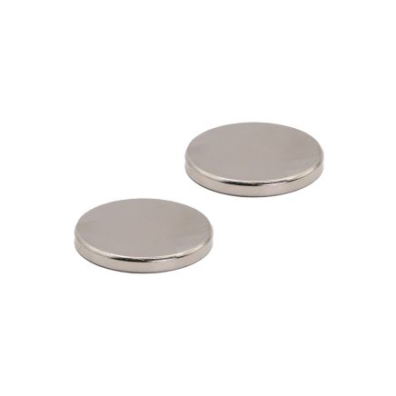N42 Neodymium Disc Magnet - 1 in. dia x 1/8 in. thick - 12.12lbs Pull