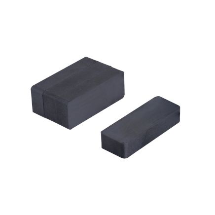 Y30BH Ceramic Rectangular Magnet - 1-7/8 in. x 3/4 in. x 3/8 in. thick - 5.73lbs Pull