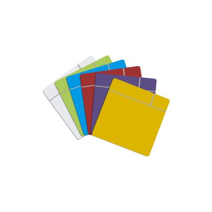 MagFlex® Scrumboard Magnet - Gloss Blue Dry Erase Surface - 1/32 in.