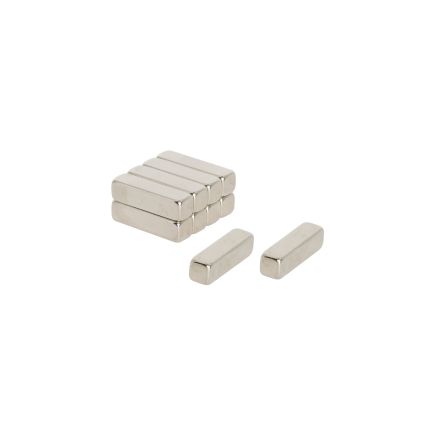 N42 Neodymium Rectangular Magnet - 19/32 in. x 5/32 in. x 5/32 in. thick - 4.85lbs Pull