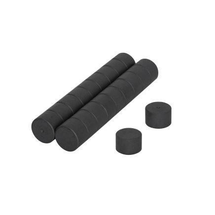Y10 Ceramic Disc Magnet - 19/32 in. dia x 3/8 in. thick - 0.66lbs Pull