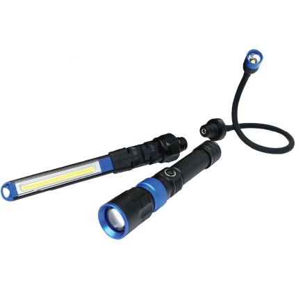 Magnetic Rechargeable Multi 3-in-1 LED Work Light