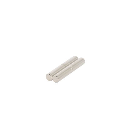 N42 Neodymium Rod Magnet - 5/16 in. dia x 1 in. thick - 6.83lbs Pull