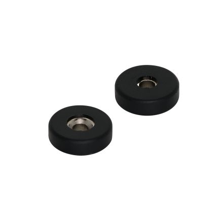 N42 Neodymium Rubber Coated Countersunk Disc Magnet - 5/8 in. dia x 3/16 in. thick x 1/8 in. hole - 4.18lbs Pull (North)
