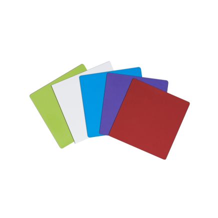 MagFlex® Flexible Magnetic Sheet - Gloss Blue Dry Erase Surface - 1/32 in.