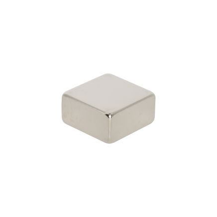 N42 Neodymium Rectangular Magnet - 13/16 in. x 13/16 in. x 3/8 in. thick - 31.31lbs Pull