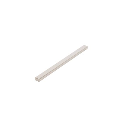 N42 Neodymium Rectangular Magnet - 5-1/8 in. x 5/16 in. x 3/16 in. thick - 52.25lbs Pull