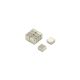 Samarium Cobalt Square Magnet - 3/8 in. x 3/8 in. x 3/16 in. thick - 5.07lbs Pull