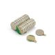 N42 Neodymium Adhesive Disc Magnet - 15/32 in. dia x 1/16 in. thick - 3.52lbs Pull