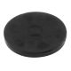 Black Rubber Coated POS Magnet c/w M8 x 5/8 in. External Thread - 2-9/16 in. dia x 1/3 in. thick