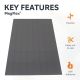 MagFlex® Self-Adhesive Flexible Magnetic Rectangles - 1-7/8 in. x 15/16 in. - 48 per A4 Sheet