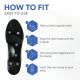 Magnetic Insoles size 8.5-13.5 - Rubber (One Pair)