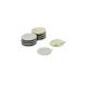 N42 Neodymium Adhesive Disc Magnet - 19/32 in. dia x 1/32 in. thick - 2.42lbs Pull